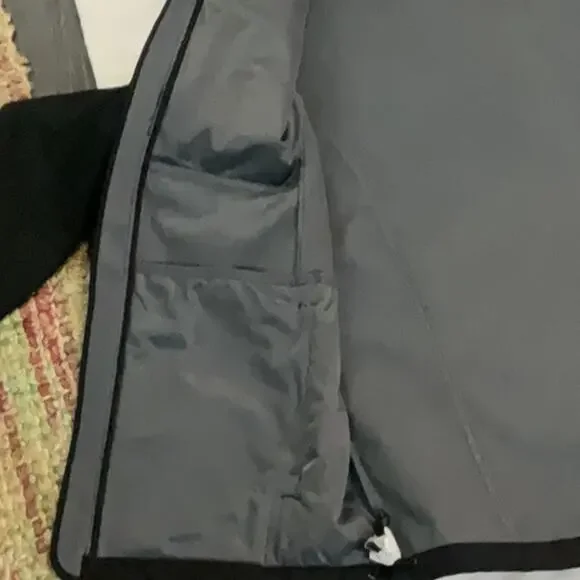 Clique Black Zip Up Jacket L NEW No Tag Home Depot Miami Trucker Bikercore FDC - Picture 7 of 12